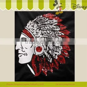 Hot Sale New Design Indian Embroidery Badge Sew On Jacket thumbnail-1