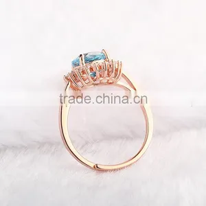 Women Gemstone Rings in Silver 925 Wholesale Silver Jewelry SRO040R thumbnail-4