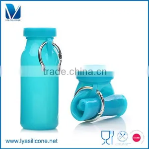 OEM Silicone Foldable Water Bottle thumbnail-1