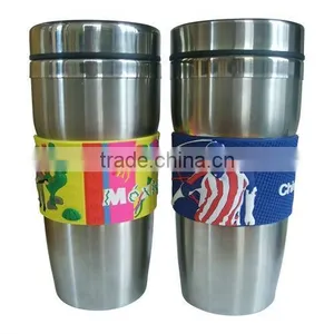 3D Soft Pvc Skin and Hot Sale Steel Mug thumbnail-1