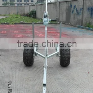 Professional Log Trailer Manufacturer 4W-A07 Log Winch Trailer thumbnail-6