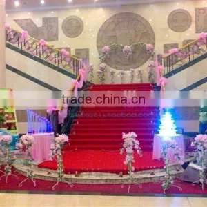 20*275cm In Stock Wedding Organza Cheap Wedding Chair Cover Sashes Sash Party Banquet Decoration Bow Colours thumbnail-3
