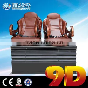Electric Virtual Reality 9d Virtual Reality v r 9 d Cinema 9d vr 3 Seater With Dynamic Platform thumbnail-2
