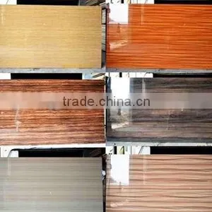 High Gloss PVC Faced Kitchen Cabinet MDF For Furniture thumbnail-1