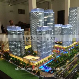Miniature Building Scale Model With Lighting System for Exhibition/customize Miniature Model Making thumbnail-3