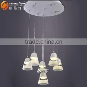 Dinning Pendant Light Cup Pendant Chandelier Acrylic Modern Chandelier OXD9042D-25W thumbnail-3