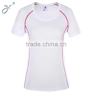 Wholesale Fly Dry Short Sleeve Women T Shirt thumbnail-5