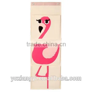 Cartoon Canvas Wall Storage for Kids , Door Hanging Storage Closet Organizer thumbnail-5