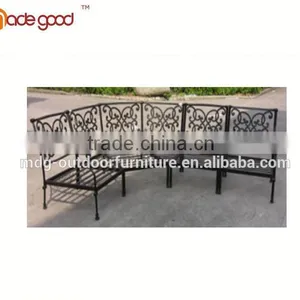 Garden Furniture Quarter Round Sectional Set Armless Chair Right Arm Chair Left Arm Chair thumbnail-1