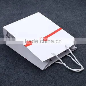 Lens&glasses Printed White Paper Bag for Retail thumbnail-3
