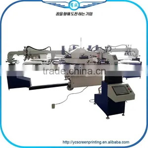 Automatic Carousel /Octopus T-shirt Silk Screen Printing Machine Price thumbnail-1