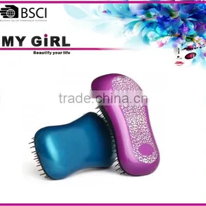 My Girl Hot New Product Hair Tamer Turquoise Detangling Hair Brush Teezer thumbnail-1