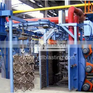 SXQ383-4 Series Suspended Chain Shot Blasting Machine Ordered by European Countries thumbnail-1