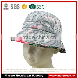 High Quality Custom Child Bucket Hat thumbnail-1