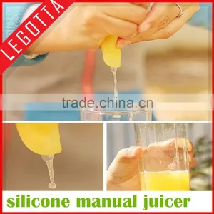 Cheap Price Food Grade Durable Silicone Hand Press Juicer Squeezer thumbnail-1
