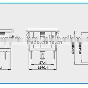 Wholesale IEC Power Plug Socket 13A UK 3 Pin Electrical Outlet Box thumbnail-2
