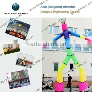 Inflatable Rainbow Air Dancer / Inflatable Double Legs Air Dancer thumbnail-1