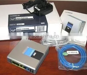 High Quality Lingksys PAP2T VOIP Phone Adapter With 2 Voice Ports thumbnail-3
