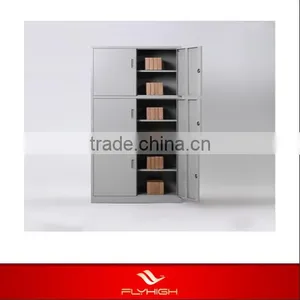 2 Door Office Decorative Waterproof Cheap Metal Storage Locker Cabinet thumbnail-1