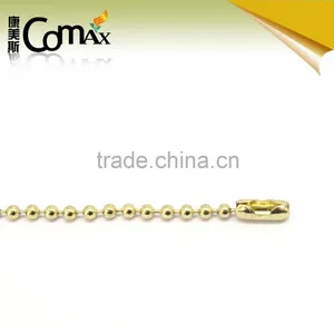 Brass Decorative Gold Metal Ball Chain thumbnail-3