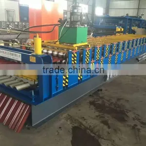 Factory Price Metal Roofing Double Layer Roll Forming Machine thumbnail-1