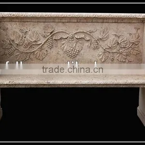 Cheap Outdoor Marble Garden Stone Bench thumbnail-1