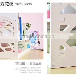 FH-CDR3560 Home Furniture Type DIY Wooden Plastic Folding Bookcase thumbnail-3