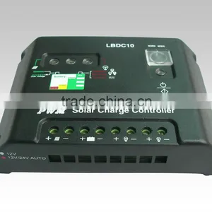 12/24V PWM Solar Controller 10A With CE RoHS thumbnail-1