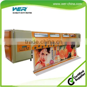 5.0 M Large Format Inkjet Printer With 12 Seikospt510 35pl Print Head for the Outdoor Use thumbnail-1