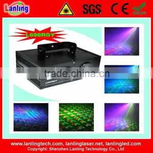 3W RGB LEDs and 150mW RGY Multi-Effect Laser Light thumbnail-1