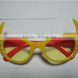 Cheap Yellow Plastic Party Glasses thumbnail-1