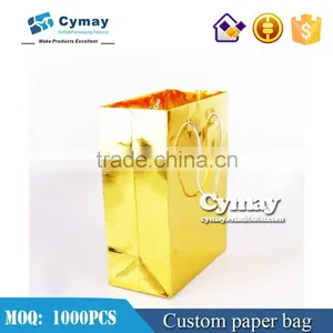 Fast Prodcution Coated Paper Shopping Bag , Custom Paper Bag MOQ 500Pcs thumbnail-6