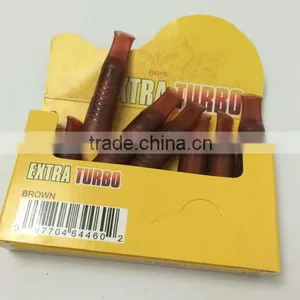 Cigarette Filter Extra Turbo 3 in 1 Cigarette Holder Plastic Brown New Style 8piece thumbnail-2