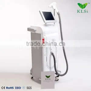 Vertical Diode Laser Hair Removal Machine Shr 808nm 0-150J/cm2 Diode Laser Hair Removar Machine Good Quality KLSI thumbnail-1