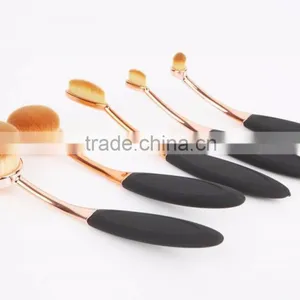 Oval Make Up Brush Set 5pcs thumbnail-5