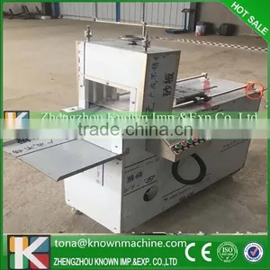 Certificated 380v 200kg/h Frozen Meat Roll Cutting Machine Price thumbnail-1