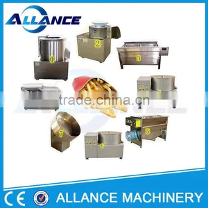 ALPC-W Stainless Steel Potato French Fries Making Machine thumbnail-1