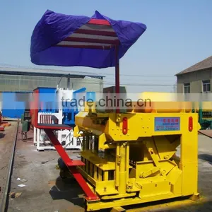 JMQ-6A Mobile Hydraulic Egg Laying Hollow Block Machine thumbnail-1
