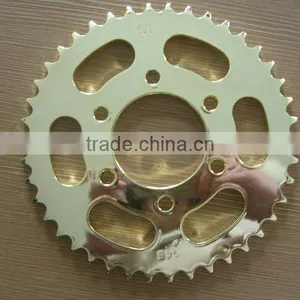 ISO9001 Motorcycle Bajaj Discover 150 Chain Sprocket thumbnail-5