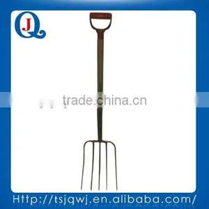 Farm and Garden Fork JQ101-5-JP With Wooden Handle thumbnail-1