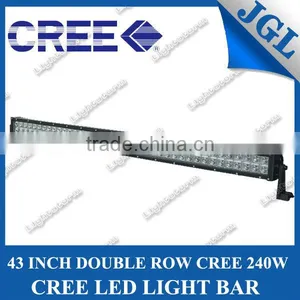 240W 42" Led Alloy Spot Flood Combo Work Light Bar Diving Light Lamp Off Road 4WD SUV 4x4 Light Bar thumbnail-1