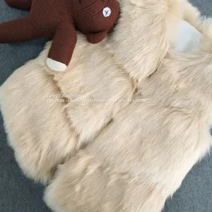 Baby Fur Vest, Fake Fur, Fashion Clothing thumbnail-1