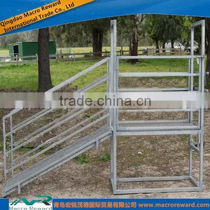 AS/NZS Q235 304 316 Galvanized Steel Farm Loading Ramp for Livestocks thumbnail-1