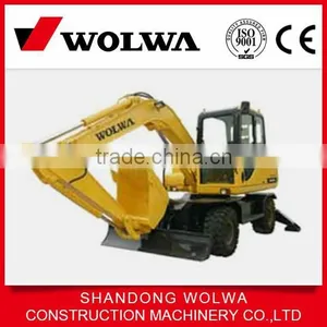 9.7ton Wolwa Hydraulic Wheel Excavator thumbnail-1