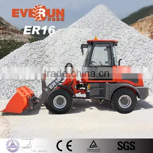 Everun New Avant Mini Loader 1.6 Ton Loading Capacity ER16 Mini Backhoe Loader for Sale thumbnail-1