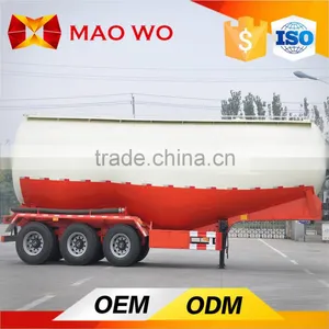 Air Compressor Bulk Cement Tanker , Bulk Cement Transport Semi-trailer thumbnail-1