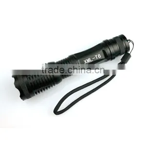 XML-T6 Rechargeable Zoom Flashlight LED Torch Flashlight Tactical Flashlight thumbnail-2