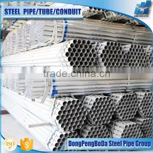 No Joint 6 Meter Length Round Pre Galvanized Steel Tube Sheds thumbnail-4