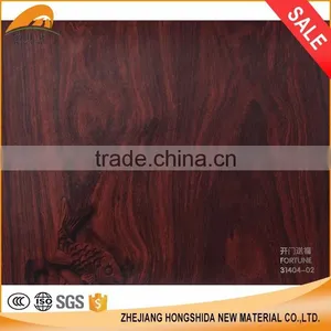 Good Price Self-adhesive Wooden Paper PVC Decoration Film in China thumbnail-1