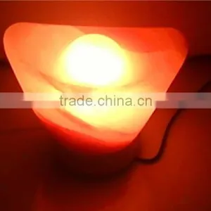 Himalayan Yen Shape Salt Lamp thumbnail-1